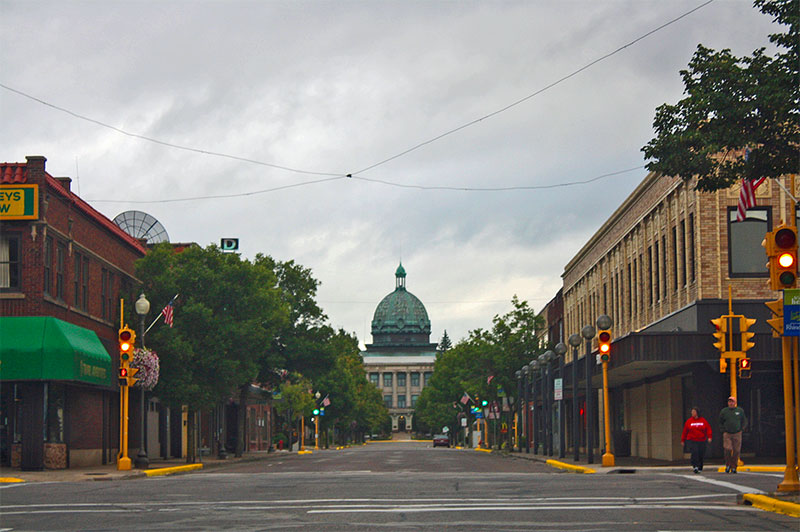 Downtown Rhinelander, WI