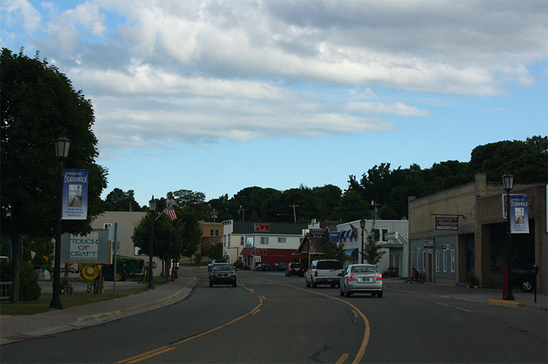 Downtown St. Ignace, Michigan